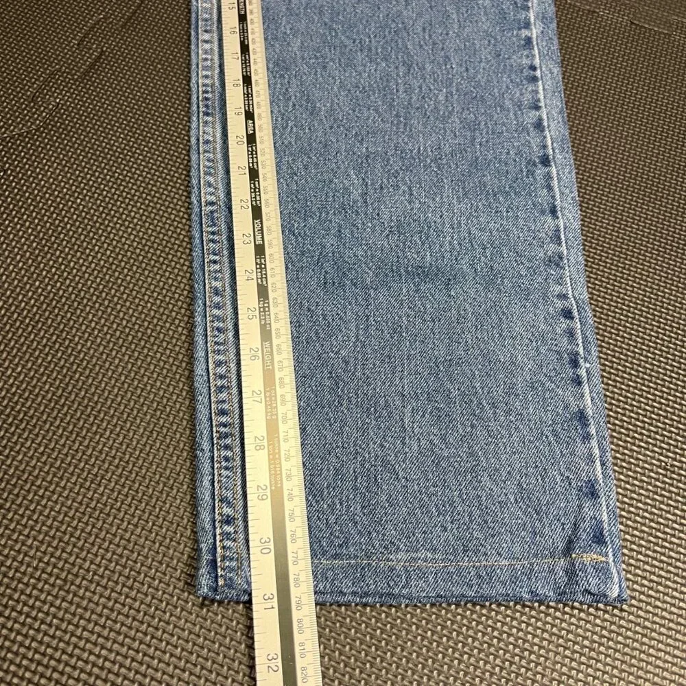 Levis 560 Loose Fit Straight Leg Womens Jeans 14 Reg Medium Blue Denim - Picture 3 of 6